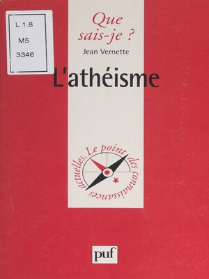 cover image of L'athéisme